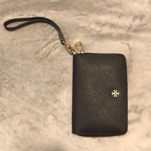 Navy Blue Tory Burch Zipper wallet!
